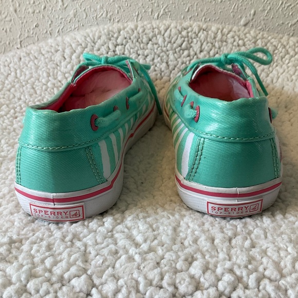 ❌Sperry Biscayne 1 Eye Sneakers boat shoes size 4 girls - Picture 8 of 11